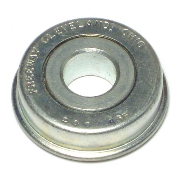 Midwest Fastener 1/2" x 1-3/8" Zinc Plated Steel Flange Bearings 3PK 66623
